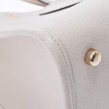 COACH Coach Demp Sea Carriol 2WAY Beige/White Gold Bracket Ladies Leather Handbag A Rank used Ginzo
