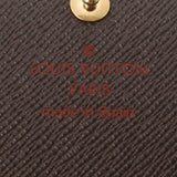 LOUIS VUITTON ルイヴィトン ダミエ ポルトフォイユ サラ エンベロップ ブラウン N63209 ユニセックス ダミエキャンバス 長財布 Aランク 中古 銀蔵