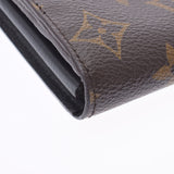 LOUIS VUITTON Louis Vuitton Monogram Portofoille Pallas Noir (Black) M58415 Ladies Monogram Canvas Wallet A Rank Used Ginzo