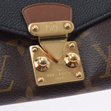 路易·威登（Louis Vuitton）路易·威登（Louis Vuitton）会标portofoille pallas noir（黑色）M58415女士会标帆布钱包，二手Ginzo