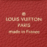 LOUIS VUITTON Louis Vuitton Monogram Portofoille Pallas Three Slose (Red) M58414 Ladies Monogram Canvas Leather Long Wallet A Rank Used Ginzo