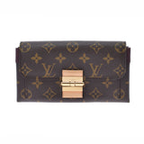 路易威顿路易斯·维顿（Louis Vuitton）会标portofoyille elise orool M60503女士会标帆布钱包ab rank rank二手ginzo