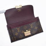 LOUIS VUITTON Louis Vuitton Monogram Portofoyille Elise Orool M60503 Ladies Monogram Canvas Wallet AB Rank Used Ginzo