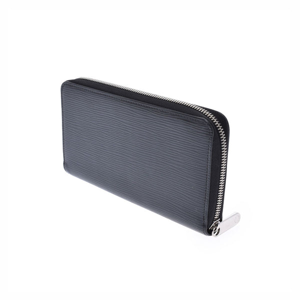 LOUIS VUITTON Louis Vuitton Epi Zippy Wallet Noir (Black) M61857 Unisex Epi Leather Long Wallet AB Rank Used Ginzo