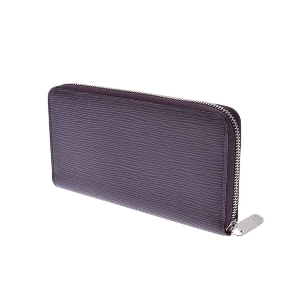 LOUIS VUITTON Louis Vuitton Epi Zippy Wallet Old Cassis (Purple) M6385K Unisex Epireaer Wallet AB Rank Used Ginzo