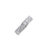 [Summer Selection] Ginzo Used GRAFF [Graph] Diamond 2.30ct Spiral Pavegians Ring /Ring /K18WG Ladies