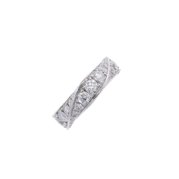 【サマーセレクション】銀蔵 中古 GRAFF【グラフ】 ダイヤ2.30ct スパイラルパヴェダイヤ リング・指輪 /K18WG レディース