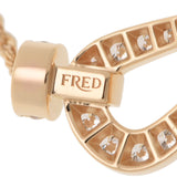 その他 FRED フレッド フォース10 ミディアムモデル 7B0233 レディース K18YG/ダイヤ ネックレス Aランク 中古 銀蔵