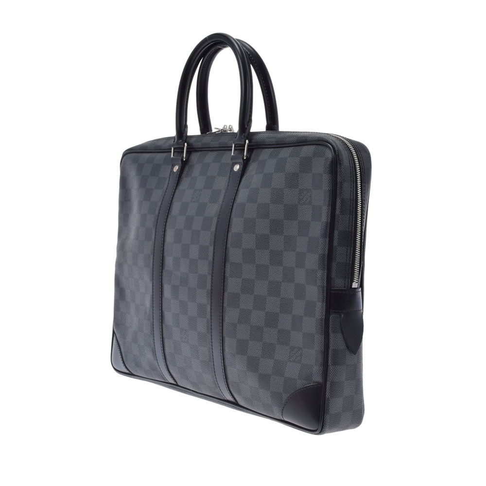 ルイヴィトンポルトドキュマン ヴォワヤージュ 旧型 黒 メンズ ビジネスバッグ N41125 LOUIS VUITTON 中古 – 銀蔵オンライン