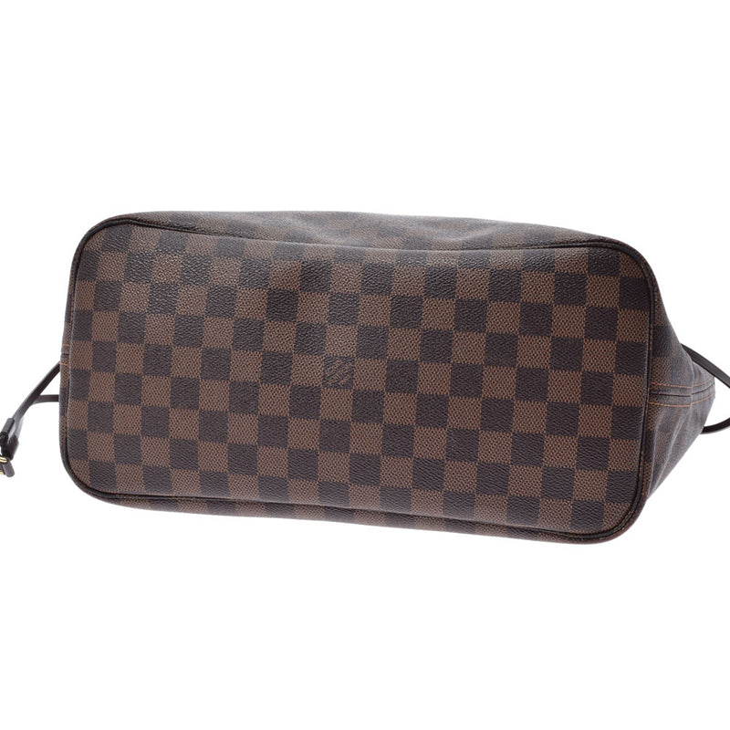 LOUIS VUITTON Louis Vuitton Damier Never Full MM Brown N41358 Ladies Dami Canbus Tote Bag B Rank Used Ginzo