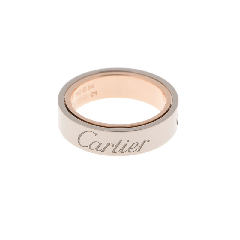 CARTIER カルティエ ラブシークレット ♯54 14号 ユニセックス K18PG/WG リング・指輪 Aランク 中古 銀蔵