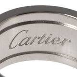 【サマーセレクション】銀蔵 中古 CARTIER【カルティエ】 C2リング LM #55 リング・指輪/K18WG ユニセックス