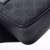 GUCCI Gucci Soft GG Sprem Belt Bag Black/Gray 474293 Unisex GG Sprem Canvas Leather Body Bag New same used Ginzo