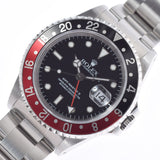 ROLEX Rolex GMT Master 2 Black/Red bezel Only Switzerland 16710 Men's SS Watch Automatic Black Dial A Rank Used Ginzo