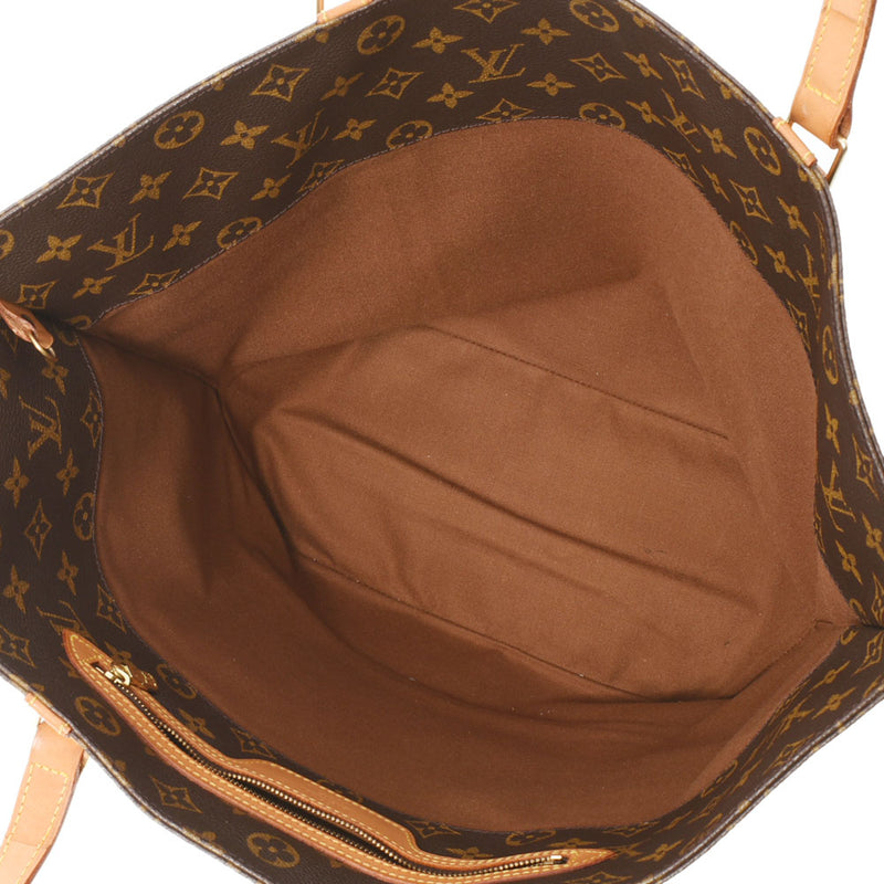 LOUIS VUITTON Louis Vuitton Monogram Sack Shopping Brown M51108 Unisex Monogram Canvas Tote Bag B Rank used Ginzo