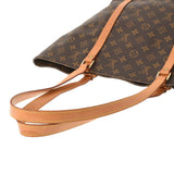 LOUIS VUITTON Louis Vuitton Monogram Sack Shopping Brown M51108 Unisex Monogram Canvas Tote Bag B Rank used Ginzo