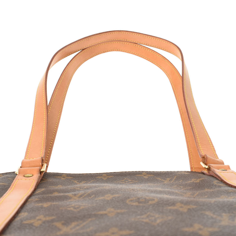 LOUIS VUITTON ルイヴィトン モノグラム サックショッピング ブラウン M51108 ユニセックス モノグラムキャンバス トートバッグ Bランク 中古 銀蔵