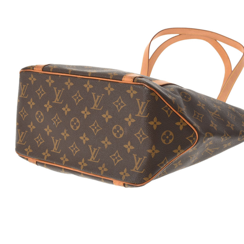 LOUIS VUITTON Louis Vuitton Monogram Sack Shopping Brown M51108 Unisex Monogram Canvas Tote Bag B Rank used Ginzo