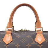 LOUIS VUITTON Louis Vuitton Monogram Speedy Bandriere 30 Brown M41112 Unisex Monogram Canvas Handbag B Rank used Ginzo