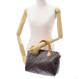 路易威顿路易·维顿（Louis Vuitton）路易威登（Louis Vuitton）会标迅速bandriere 30棕色M41112女用式字母帆布手袋B级二手Ginzo