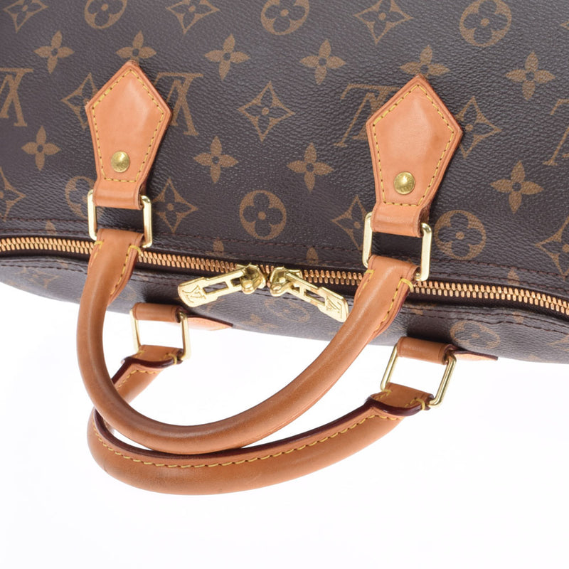 路易威顿路易·维顿（Louis Vuitton）路易威登（Louis Vuitton）会标迅速bandriere 30棕色M41112女用式字母帆布手袋B级二手Ginzo