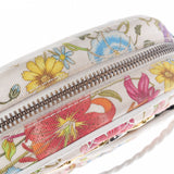 Gucci Gucci Hausbit花图案白/花朵金支架534951女士帆布肩袋B等级二手Ginzo