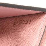 LOUIS VUITTON Louis Vuitton Monogram Portofoyu Zoe Rose Ballerine M62933 Ladies Monogram Canvas Three Fold Wallet B Rank Used Ginzo