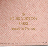 LOUIS VUITTON Louis Vuitton Monogram Portofoyu Zoe Rose Ballerine M62933 Ladies Monogram Canvas Three Fold Wallet B Rank Used Ginzo