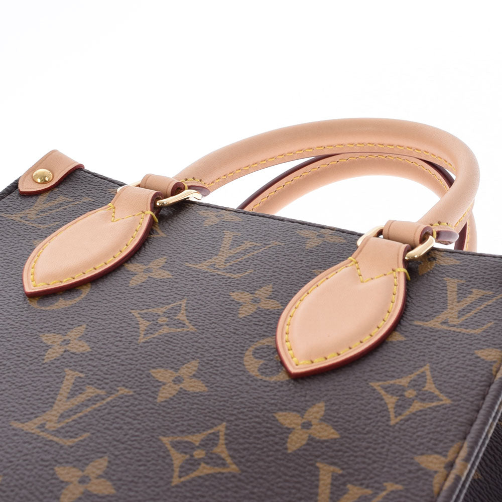 ルイヴィトンサックプラBB 2WAY 14145 ブラウン ユニセックス モノグラムキャンバス トートバッグ M45847 LOUIS VUITTON  – 銀蔵オンライン