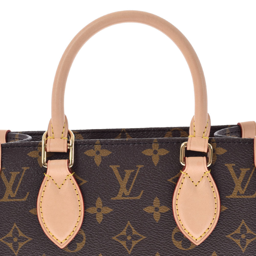 ルイヴィトンサックプラBB 2WAY 14145 ブラウン ユニセックス モノグラムキャンバス トートバッグ M45847 LOUIS VUITTON  – 銀蔵オンライン