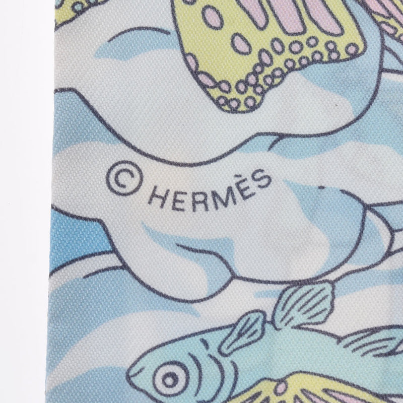 HERMES エルメス ツイリー SUR MON NUAGE オレンジ レディース シルク100％ スカーフ 新品 銀蔵