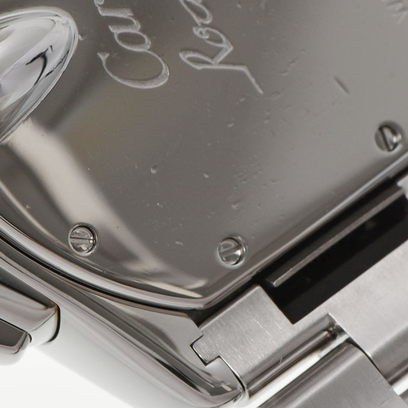 CARTIER カルティエ ロードスター クロノ W62019X6 メンズ SS 腕時計 自動巻き シルバー文字盤 Aランク 中古 銀蔵
