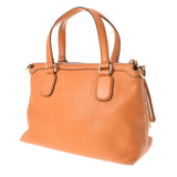 GUCCI グッチ ソーホーインターロッキングG 308362 レディース カーフ ハンドバッグ Bランク 中古 銀蔵