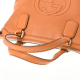 GUCCI グッチ ソーホーインターロッキングG 308362 レディース カーフ ハンドバッグ Bランク 中古 銀蔵