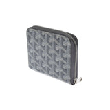 GOYARD ゴヤール マティニョン PM グレー ユニセックス PVC コインケース ABランク 中古 銀蔵