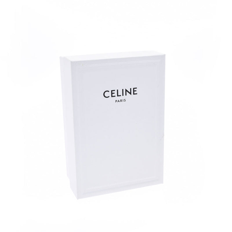 CELINE セリーヌ ミニウォレット グレー 10B573BEL.10DC レディース カーフ 三つ折り財布 Aランク 中古 銀蔵