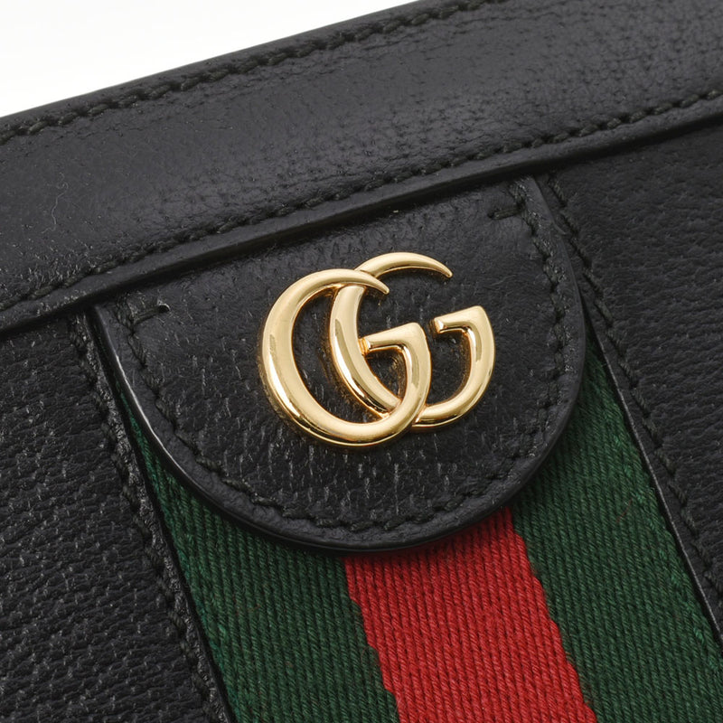 GUCCI グッチ オフディア チェーンショルダーバッグ 黒 503877 レディース レザー ショルダーバッグ ABランク 中古 銀蔵