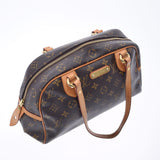 LOUIS VUITTON ルイヴィトン モノグラム モントルグイユ PM ブラウン M95565 レディース モノグラムキャンバス ハンドバッグ Bランク 中古 銀蔵