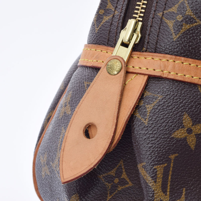 LOUIS VUITTON ルイヴィトン モノグラム モントルグイユ PM ブラウン M95565 レディース モノグラムキャンバス ハンドバッグ Bランク 中古 銀蔵