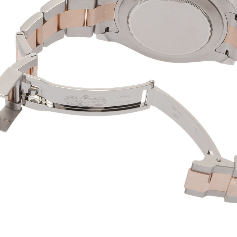 【現金特価】ROLEX ロレックス ヨットマスター2 116681 メンズ SS/PG 腕時計 自動巻き ホワイト文字盤 未使用 銀蔵