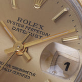 ROLEX ロレックス デイトジャスト 69173 レディース YG/SS 腕時計 自動巻き シャンパン文字盤 Aランク 中古 銀蔵