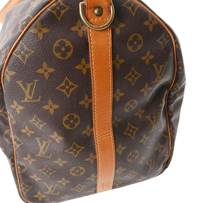 LOUIS VUITTON ルイヴィトン モノグラム キーポル バンドリエール 55 ブラウン M41414 ユニセックス モノグラムキャンバス ボストンバッグ Bランク 中古 銀蔵