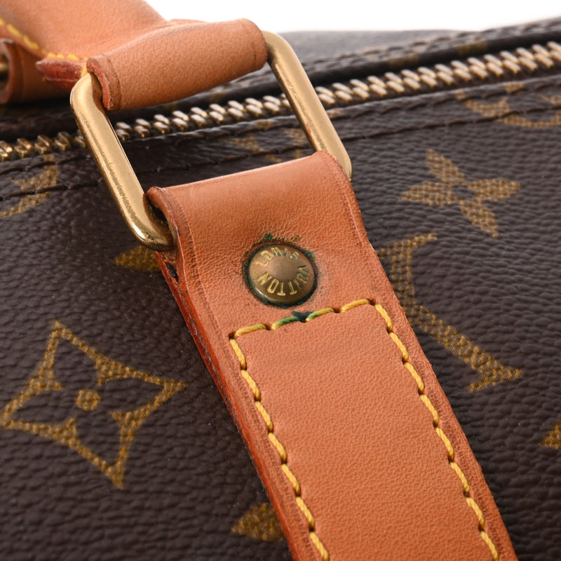 LOUIS VUITTON ルイヴィトン モノグラム キーポル バンドリエール 55 ブラウン M41414 ユニセックス モノグラムキャンバス ボストンバッグ Bランク 中古 銀蔵