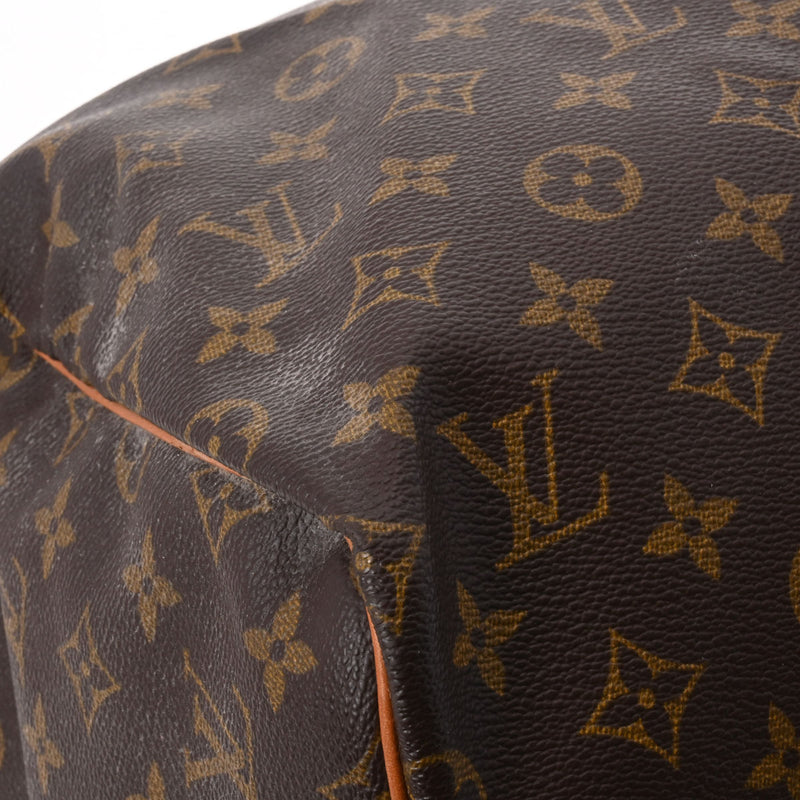 LOUIS VUITTON ルイヴィトン モノグラム キーポル バンドリエール 55 ブラウン M41414 ユニセックス モノグラムキャンバス ボストンバッグ Bランク 中古 銀蔵