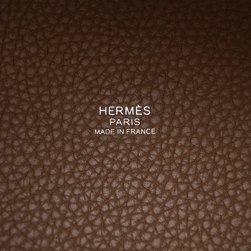 HERMES エルメス ピコタンロック MM エトゥープ シルバー金具 Y刻印(2020年頃) レディース トリヨンクレマンス ハンドバッグ Aランク 中古 銀蔵