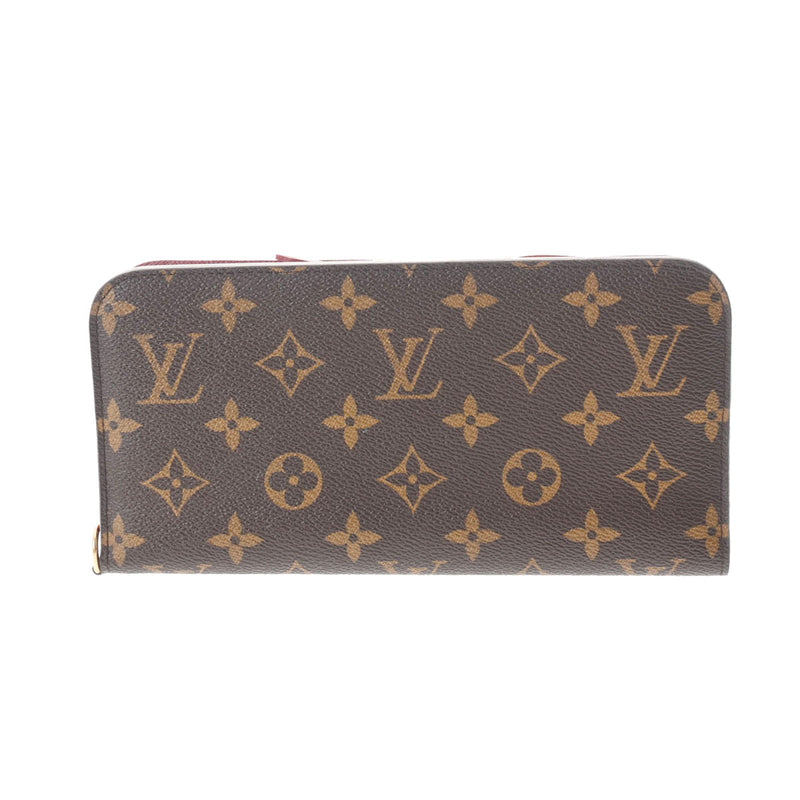 LOUIS VUITTON ルイヴィトン モノグラム ポルトフォイユアンソリット ルージュ M60250 レディース モノグラムキャンバス 長財布 ABランク 中古 銀蔵