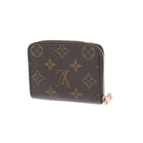 LOUIS VUITTON ルイヴィトン モノグラム ジッピーコインパース ブラウン M60067 レディース モノグラムキャンバス コインケース Bランク 中古 銀蔵