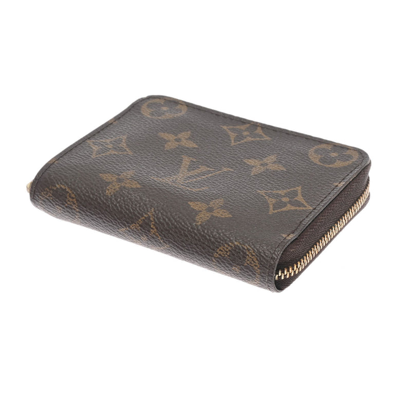 LOUIS VUITTON ルイヴィトン モノグラム ジッピーコインパース ブラウン M60067 レディース モノグラムキャンバス コインケース Bランク 中古 銀蔵