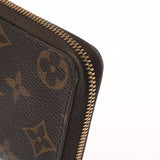 LOUIS VUITTON ルイヴィトン モノグラム ジッピーコインパース ブラウン M60067 レディース モノグラムキャンバス コインケース Bランク 中古 銀蔵