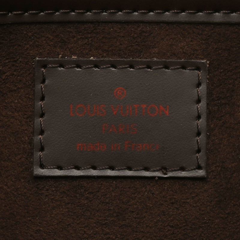 LOUIS VUITTON ルイヴィトン ダミエ サンルイ ブラウン N51993 レディース ダミエキャンバス セカンドバッグ Aランク 中古 銀蔵